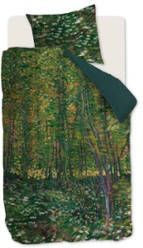Beddinghouse Trees Dekbedovertrek Lits jumeaux(240x200/220 Cm + 2 Slopen) Katoen Satijn Green online kopen