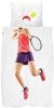 Snurk Tennis Pro Light biologisch katoenen kinderdekbedovertrekset 160TC inclusief kussenslopen online kopen