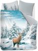 Ambiante Steffan Flanel Dekbedovertrek Lits jumeaux(240x200/220 Cm + 2 Slopen) Flanel Multi online kopen