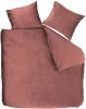 UMIX At Home by Beddinghouse dekbedovertrek Tender dark roze 200x200/220 cm Leen Bakker online kopen