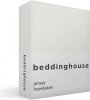 Beddinghouse Jersey Hoeslaken 100% Gebreide Jersey Katoen 1 persoons(80/90x200/220 Cm) Off White online kopen