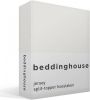 Beddinghouse Jersey Split topper Hoeslaken 100% Gebreide Jersey Katoen Lits jumeaux(160x200/220 Cm) Off White online kopen