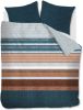 Beddinghouse Lex Dekbedovertrek Lits jumeaux(240x200/220 Cm + 2 Slopen) Katoen Blauw online kopen