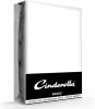 Cinderella Basic Percaline Katoen Hoeslaken 100% Percaline Katoen 1 persoons(90x220 Cm) White online kopen