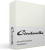 Cinderella Basic Percaline Katoen Hoeslaken 100% Percaline Katoen Lits jumeaux(180x220 Cm) Ivory online kopen