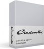 Cinderella Basic Percaline Katoen Hoeslaken 100% Percaline Katoen Lits jumeaux(160x200 Cm) Grey online kopen
