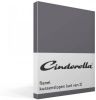 Cinderella Flanel Kussenslopen(Set Van 2) 100% Geruwde Flanel katoen 60x70 Cm Standaardmaat Antraciet online kopen