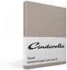Cinderella Flanel Kussenslopen(Set Van 2) 100% Geruwde Flanel katoen 60x70 Cm Standaardmaat Taupe online kopen