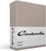 Cinderella Flanel Laken 100% Geruwde Flanel katoen Lits jumeaux(240x260 Cm) Taupe online kopen