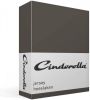 Cinderella Basic Percaline Katoen Hoeslaken 100% Percaline Katoen Lits jumeaux(180x220 Cm) Anthracite online kopen