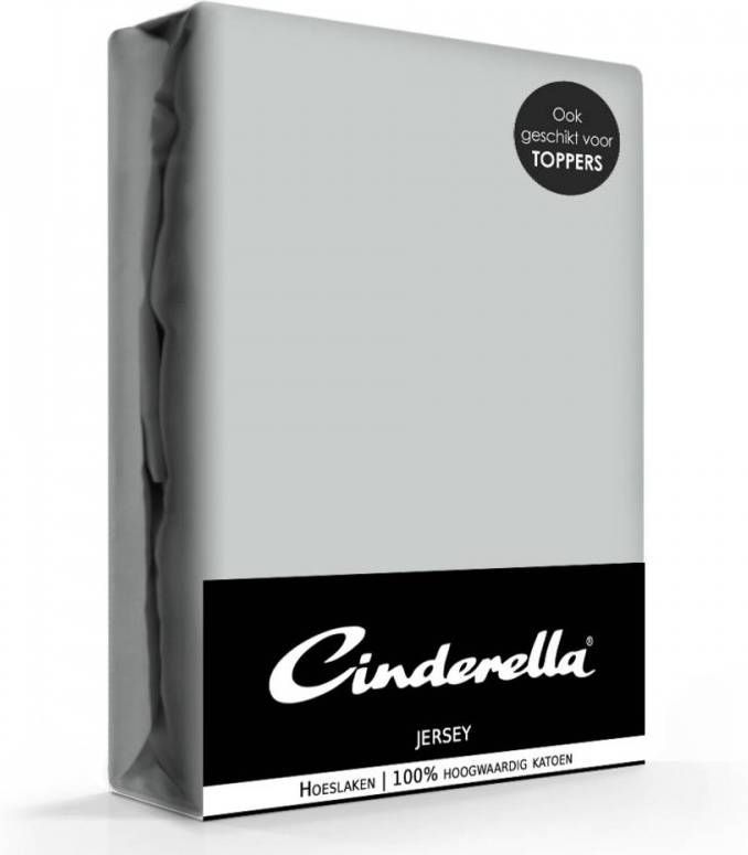 Cinderella Hoeslaken Jersey Bettlaken, in 90x200, 140x200 und weiteren Größen erhältlich, 100% Baumwolle, Spannbettlaken aus Jersey, geeignet für Matratzen und Topper met elastiek(1 stuk ) online kopen