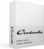 Cinderella Katoen satijn Topper Hoeslaken 100% Katoen satijn 1 persoons(100x210 Cm) White online kopen