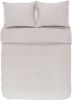 Essenza Guy dekbedovertrek 100% katoen 1-persoons (140x200/220 cm + 1 sloop) 1 stuk (60x70 cm) Taupe online kopen