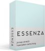 Essenza Premium Jersey Hoeslaken Extra Hoog 97% Gebreide Katoen 3% Elastan 2-persoons (140/160x200/220 Cm) Blue online kopen