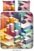 Good Morning Cubes dekbedovertrek Multi 2-persoons (200x200/220 online kopen