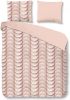 Good Morning dekbedovertrek Emerged roze 200x200/220 cm Leen Bakker online kopen