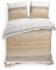 Heckett & Lane Flanel Dekbedovertrek Abbe Sepia Naturel Lits jumeaux Xl 260x200/220 Cm online kopen