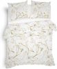 Slaap Vaak Heckett & Lane Dortea Flanel Dekbedovertrek Lits jumeaux(240x200/220 Cm + 2 Slopen) Flanel Flowy Natural online kopen