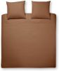 Papillon Mendoza Dekbedovertrek Lits jumeaux(240x200/220 Cm + 2 Slopen) Percal Katoen Roest online kopen