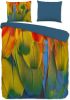 Pure Rainbow Dekbedovertrek Lits jumeaux(240x200/220 Cm + 2 Slopen) Microvezel Multi online kopen