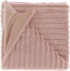 Unique Living Peppe Fleece Plaid Fleece Polyester 150x200 Cm Old Pink online kopen