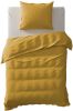 Yellow Dekbedovertrek Katoen Cialda Ochre Gold 140x200/220cm online kopen