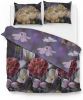 Zo Home Zo! Home Dekbedovertrek Mischa Paars Lits jumeaux Xl 260x200/220 Cm online kopen