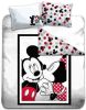 Disney Mickey Mouse Kiss Dekbedovertrek Lits Jumeaux 240 X 220 Cm Multi online kopen