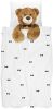 Snurk Beddengoed SNURK Teddy dekbedovertrek 1-persoons (140x200/220 cm + 1 sloop) online kopen