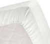 Cinderella Basic Percaline Katoen Hoeslaken 100% Percaline Katoen Lits jumeaux(160x200 Cm) Ivory online kopen