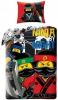 Dekbedovertrek LEGO Ninjago Ninja Night multikleur 140x200 cm online kopen