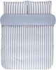 Marc O'Polo Classic Stripe dekbedovertrek 100% katoen-satijn Lits-jumeaux (240x200/220 cm + 2 slopen) Indigo Blue online kopen