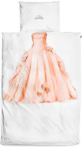 SNURK Princess dekbedovertrek 100% percaline katoen Lits-jumeaux (240x200/220 cm + 2 slopen) Roze online kopen