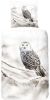 Good morning Overtrekset Snowy Owl 100% katoen/flanel(fijnflanel)(2 delig ) online kopen