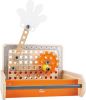 Hape Speelgoed gereedschapskoffer Knutselaar gereedschapskist houten(32 delig ) online kopen