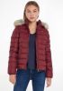TOMMY JEANS Donsjack TJW BASIC HOODED DOWN JACKET met imitatiebont aan de capuchon & merklabel online kopen