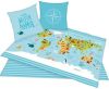 Young Collection Kinderovertrekset Wereldkaart met wereldkaartmotief(2 delig ) online kopen