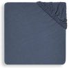 Jollein Hoeslaken Wieg Jersey Jeans Blue 40/50 x 80/90 cm online kopen
