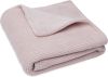 Jollein wiegdeken pale pink fleece(75 centimeter x 100 centimeter ) online kopen