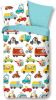 Good morning Kinderovertrekset Traffic 100% katoen/flanel(fijnflanel)(2 delig ) online kopen