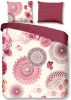 Hip Dekbedovertrek 6096 H Jamuna 240x200/220 cm bordeauxrood online kopen