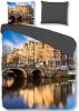 Pure Amsterdam dekbedovertrek 100% microvezel Lits-jumeaux (240x200/220 cm + 2 slopen) 2 stuks (60x70 cm) Multi online kopen