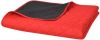 VidaXL Dubbelzijdige quilt bedsprei rood en zwart 220x240 cm online kopen
