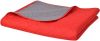 VidaXL Dubbelzijdige quilt bedsprei rood en grijs 230x260 cm online kopen