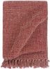 VidaXL Plaid 160x210 cm katoen bordeaux online kopen