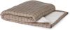 HKliving Checkered Sherpa plaid van katoen 130 x 170 cm online kopen