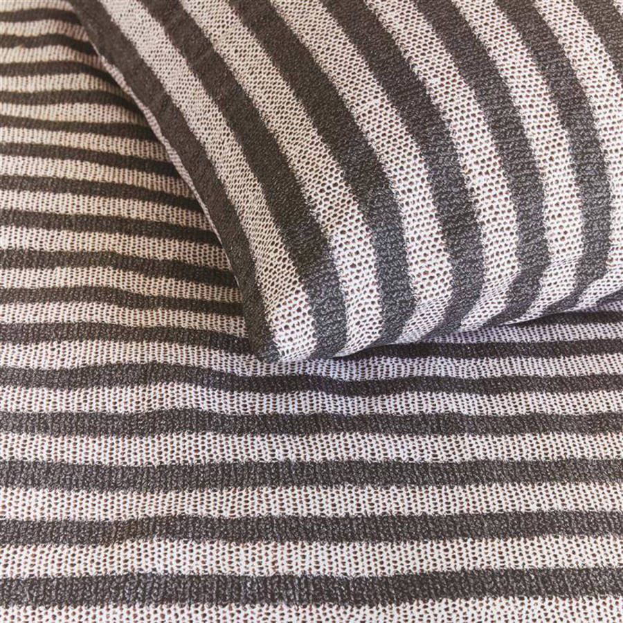 Ariadne at Home Dekbedovertrek Knit Stripes Zwart/wit Lits jumeaux 240x200/220 Cm online kopen