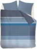 Beddinghouse Birger Dekbedovertrek 1 persoons(140x200/220 Cm + 1 Sloop) Katoen Blauw online kopen