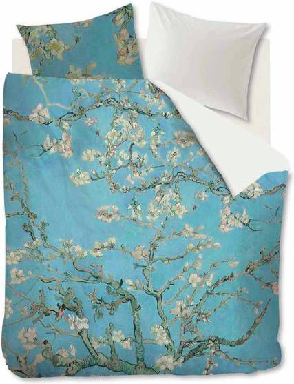 Beddinghouse Almond Blossom dekbedovertrekset van katoensatijn inclusief kussenslopen online kopen
