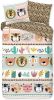 Good Morning Friends Dekbedovertrek Katoen 1 persoons(140x200/220 Cm + 1 Sloop) Multi online kopen